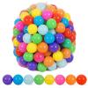200 Count Ball Pit Balls, 8 Colors Plastic Balls for Ball Pit Play Balls for Toddlers with Durable Storage Mesh Bag view 1