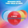 200 Count Ball Pit Balls, 8 Colors Plastic Balls for Ball Pit Play Balls for Toddlers with Durable Storage Mesh Bag view 3