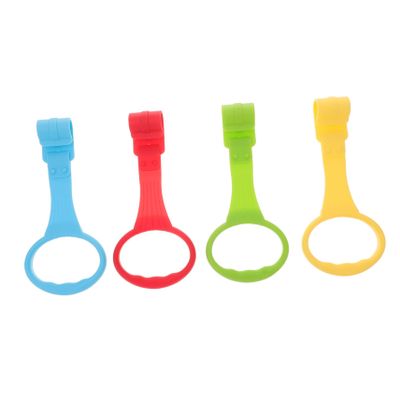 4pcs Portable Pull Ring Boy Girl Stand Up Rings for Nursery Easy to Install Suitable for Beds and Playpens