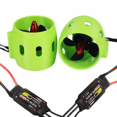 12-24V Underwater Thruster Set for RC Boat: Left Hand and Right Hand Propellers Each One + 240A Electronic Speed Controllers