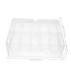 GRIRIW 200-Capacity Acrylic Poker Chip Storage Box Lid Poker Chips Organizer for Game Nights and Tournaments view 2