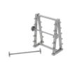 Abaodam Miniature Fitness Equipment Model Barbell Rack for Men DIY Indoor Micro Landscape Decor Fun Office Accessory Unique Gym Accessories for Home and Office view 1