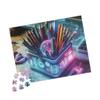 Holographic Pencil Box Jigsaw Puzzle Made in USA view 3