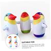 MERRYHAPY 4pcs Lovely Penguin Inflation Tumbler PVC Decorative Ornament for Home Bar Cafe Wedding Christmas Decorations view 3
