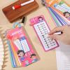 beinkmake 30Pcs Addition and Subtraction Flash Cards Reusable Math Sheets with 4 Dry Erase Pens 2 Rings Self Check Classroom Home Learning Aids Number Games for Grades 1 to 3 view 3