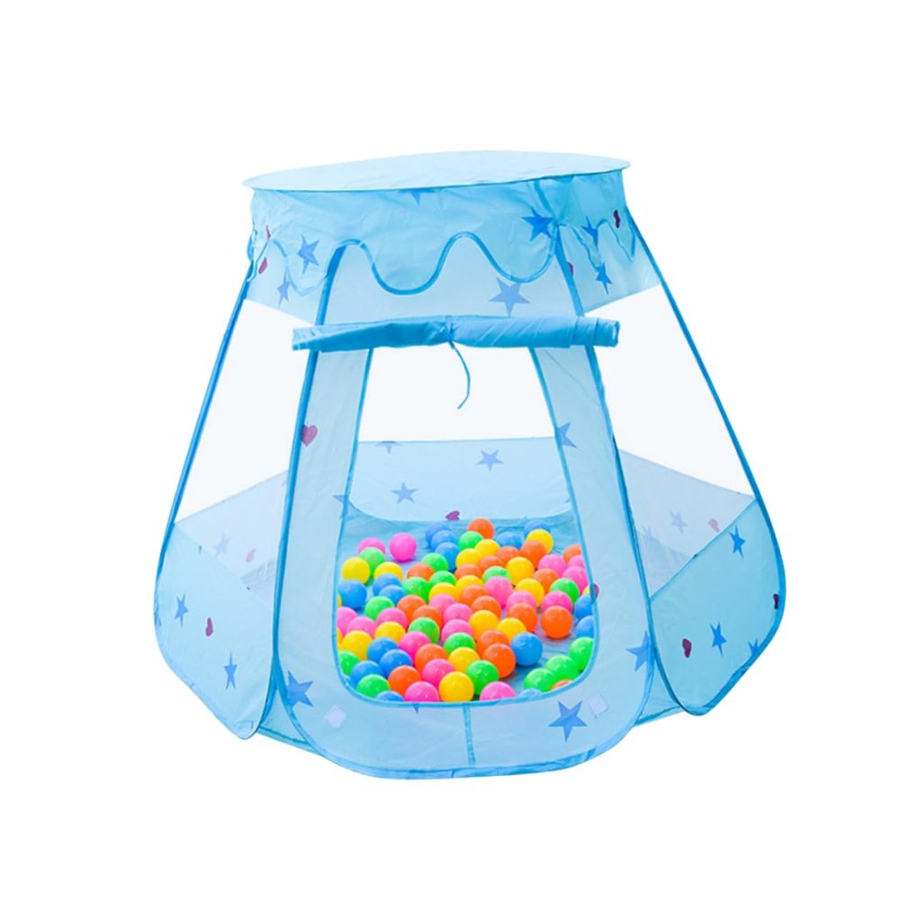 CORHAD Hexagon Boys and Girls Play Tent Indoor Game House Tent for Years Old Boy Girl Ocean Ball Water-Resistant Material Easy to Install
