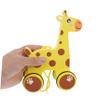 Kisangel Stable Pull Along Toy for Toddlers Baby Crawling Toys Made of Soft Material Animal Shape Promotes view 3