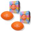 Tryeht 5" Mini Self-Inflating Playground Ball  No Pump Hollow Rubber, High Consistent Bounce, Air Free for Handball, Dodgeballs, Indoor & Outdoor Games (Orange2 Pack) view 1