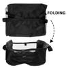 Abaodam 4pcs Stroller Bottom Storage Bag Stroller Storage Organizer Bag Mesh Cargo Net Basket Underseat Basket for view 3