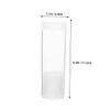 Angoily 10pcs Plastic Tube Coin Holders Airtight Coin Storage for Collectors Clear Design for Easy Viewing Items Stylish Organizer for Home Office view 2