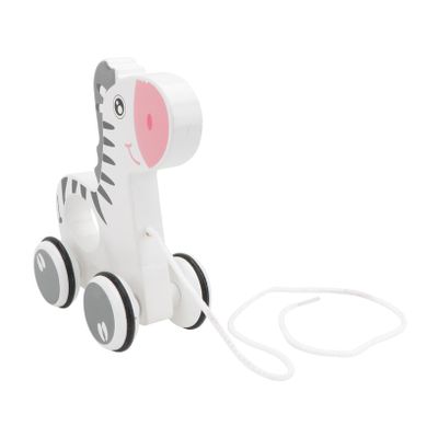 Vaguelly 1pc Cartoon Animal Pulling Cart Toy for Boys and Girls Boy Girl Drag Toy Smooth Edges for Showers Birthdays and Christmas
