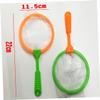LIOOBO 10PCS Simulated Net Bag Toy Set for Kids Mini Fishing Nets Telescopic Handle for Nature Exploration Random Color view 2