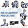 Gel Blaster Digital Screen Electric 3 Mode High Speed 160+ Fps Splatter Ball Rechargeable 70 Ft Splat Ball Toy - Outdoor Shooting Game Ages 14+(Camouflage Dark Blue) view 2