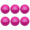 Tryeht Self Inflating Playground Ball 5, 6 Pack, Neon Purple Breacy Ball, Self Inflating Bouncy Ball, Never Need Pump for Kickball, Playground, Handball, Square and School view 1