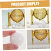 Alipis 50Pcs Plastic Raffle Draw Balls Fillable for Holiday Events Fun Party Game Balls Candy Ornaments Vending Machine view 3