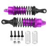 RC Aluminium Alloy Front Shock Absorber Upgrade for Traxxax Slash 4x4 RC Car (SLA023P purple with 1.3MM diameter spring 2P) view 1