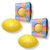 Tryeht Self Inflating Ball 5", Rubber New Feel Breacy Ball, Hi Bouncy, Never Need Pump, Neon Yellow, Playground, Handball, Dodgeballs, Picnic and School Play in and Outdoor (2 Pack) view 1