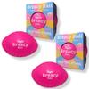 Tryeht Self Inflating Playground Ball 5, Neon Pink Breacy Ball, Self Inflating Bouncy Ball, Never Need Pump for Kickball, Playground, Handball, Square and School (2 Pack) view 1