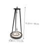 BESPORTBLE Newton's Sand Plate Kinetic Art Metal Pendulum Desktop Decor Modern Office Home Decor view 2