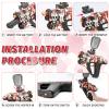 Gel Blaster Digital Screen Electric 3 Mode High Speed 160+ Fps Splatter Ball Rechargeable 70 Ft Splat Ball Toy - Outdoor Shooting Game Ages 14+(Camouflage Red) view 2