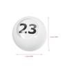 FELTECHELECTR 50pcs Raffle Number Balls Bingo Balls for Parties Celebrations Events Lightweight Non-Fading Easy to Identify Number Printing view 2