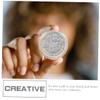 Angoily 200pieces Acrylic Coin Boxes Safe Storage Container for Coin Capsule Holder Collection Box Protection Case view 2