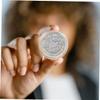 Angoily 200pieces Acrylic Coin Boxes Safe Storage Container for Coin Capsule Holder Collection Box Protection Case view 3