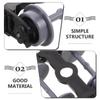 BCOATH Model Train Wheels Building Kit 6Pcs Toy Train Replacement Parts for Kids DIY Projects Easy Installation Smooth Durable Wheels for Craft and Ride-on Accessories 1.57X0.59In view 3