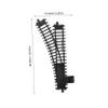BCOATH 2pcs Train Track Accessories for Boy Girl Unique Toy for Creative Playtime Flexible Assembly Family Interaction Compatible All Major Train view 2
