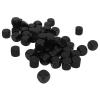 50PCS Six Sided Dice Cubes for Board Games, DIY Sticker Math Teaching Party, with Round Corner Plastic, Unleash Creativity, Enjoy Hours of Gameplay, Withstand Impact, and (Black) view 4