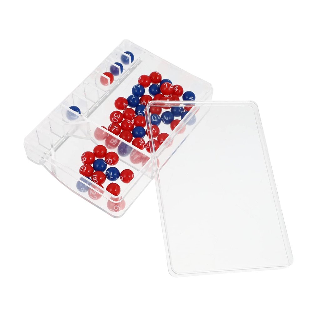 BESPORTBLE Entertainment Lottery Balls Number Lottery Raffle Drawing Ball Party Game Supplies Lightweight Design