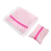 Abaodam 1set Mini Dollhouse Bedding Set Pillow Cozy Bedroom Decor Sheet and Pillow for Dollhouse Accessories for Miniature Bedroom Layout view 1