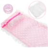 Abaodam 1set Mini Dollhouse Bedding Set Pillow Cozy Bedroom Decor Sheet and Pillow for Dollhouse Accessories for Miniature Bedroom Layout view 3