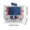 CoudarTitie Ultrasonic Radar Scanning Detection Scanning Sensors RC Vehicles Radar Display for 1/10 RC Crawlers, 2.8 inch Screen Set view 2