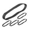 Vaguelly 5pcs DIY Tank Tracks for Rc Replacement Kit Tank Treads for DIY Robot Toy view 1