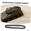 Vaguelly 5pcs DIY Tank Tracks for Rc Replacement Kit Tank Treads for DIY Robot Toy view 3