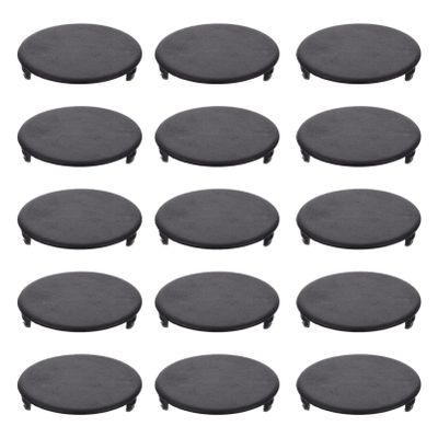 Ciieeo 20Pcs Plastic Piggy Bank Stoppers Round Bottom Covers Bottom Plugs for Coin Banks Easy to Use Secure Closure for Coin Safety for Saving Boxes