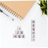 BESPORTBLE 15pcs Spain Poker Dices Acrylic Poker Dices Game Chips Party Supplies Gaming Dice Fun Birthday Games view 3
