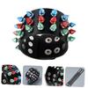 CATIEBYE 1pc Grunge Studded Bracelet Rivets Wristband Bangle Decor Punk Bracelet view 3