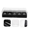 Hohopeti Transparent Poker Chip Holder Multi Function Acrylic Case for Chips Portable Design for Home Storage and Easy Access Poker Game Organizer for Tidy Spaces view 2