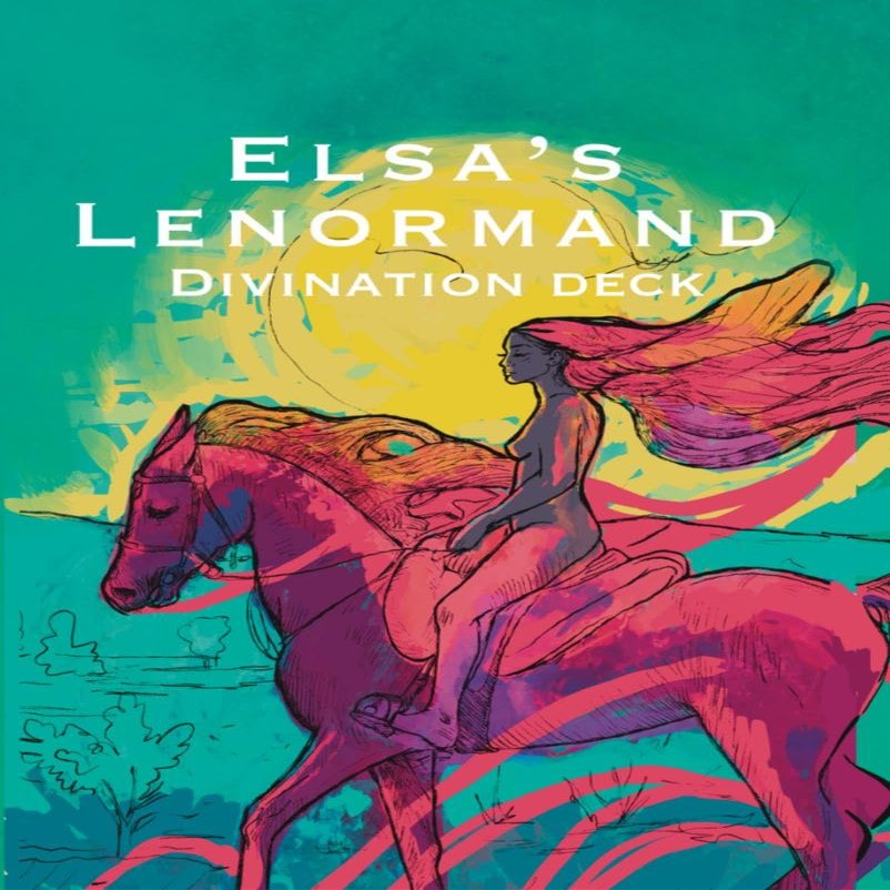 Elsa's Lenormand Oracle for Beginners Deck- Easy Symbols