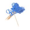 DOITOOL 10pcs 2025 Graduation Cake Topper Party Decoration Easy Insert Congrats Centerpieces for Graduation Ceremony Kindergarten Celebration Supplies view 1