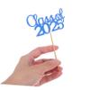DOITOOL 10pcs 2025 Graduation Cake Topper Party Decoration Easy Insert Congrats Centerpieces for Graduation Ceremony Kindergarten Celebration Supplies view 4