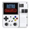 RG353V Handheld Game Console 3.5-Inches Display Dual OS Android 11, Linux System, RK3566 Chip Built-in 16G + 64G TF Card (White) view 1