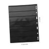 BCOATH 10sheets Convenient Stamp Holder Pages for Stamp Collecting Book Coin Holder view 2