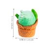 Abaodam 6pcs Artificial Ice Cream Decor for Home and Party Realistic Simulation Food Props Treats for Kitchen Display Photography and Craft Projects view 2
