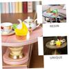 Abaodam 6pcs Artificial Ice Cream Decor for Home and Party Realistic Simulation Food Props Treats for Kitchen Display Photography and Craft Projects view 3