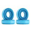 Rc Wheel Rim Tire for Silicone Rubber Insert Foam 118-122mm (4.75" OD) 1.9" Wheel Tires for 1/10 RC Crawler(Blue) view 1