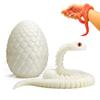 LifeBeWise 3D Printed Snake with Egg, 24 Inch Articulated 3D Printed Animals Toys, Like Movable Snake Realistic Slithering Design, Halloween Decor, Christmas Toy 2025 view 1