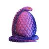 LifeBeWise 3D Printed Snake with Egg, 24 Inch Articulated 3D Printed Animals Toys, Like Movable Snake Realistic Slithering Design, Halloween Decor, Christmas Toy 2025 view 2